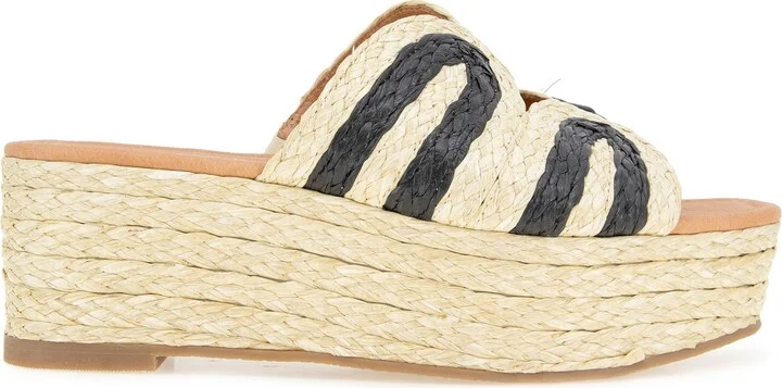 Serene Espadrille Platform Wedge Slide Sandal - Image 11