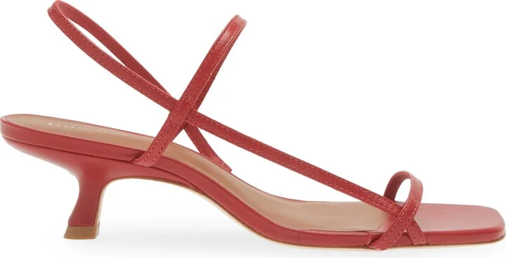 Serenity Bare Kitten Heel Sandal - Image 3