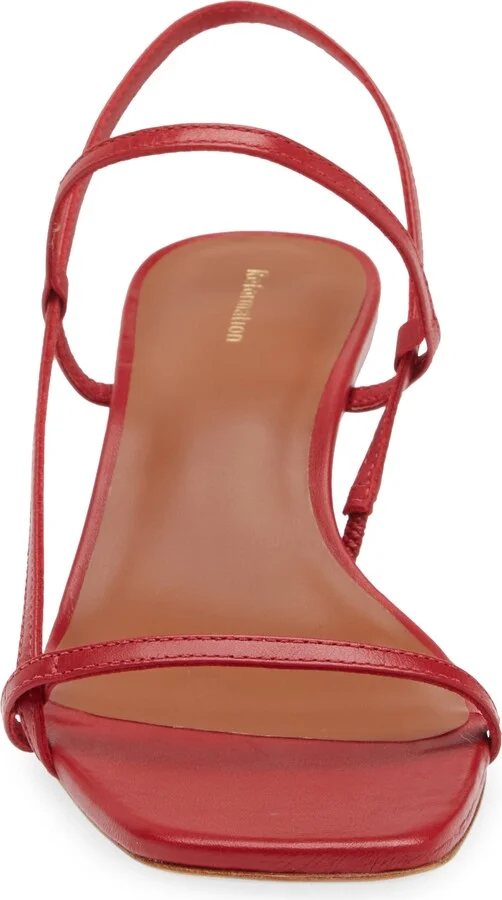 Serenity Bare Kitten Heel Sandal - Image 4
