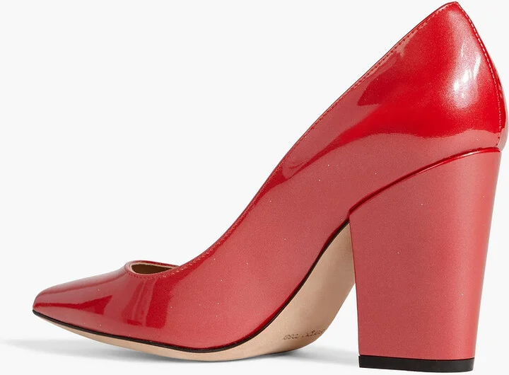 Sergio 90 patent-leather pumps - Image 3