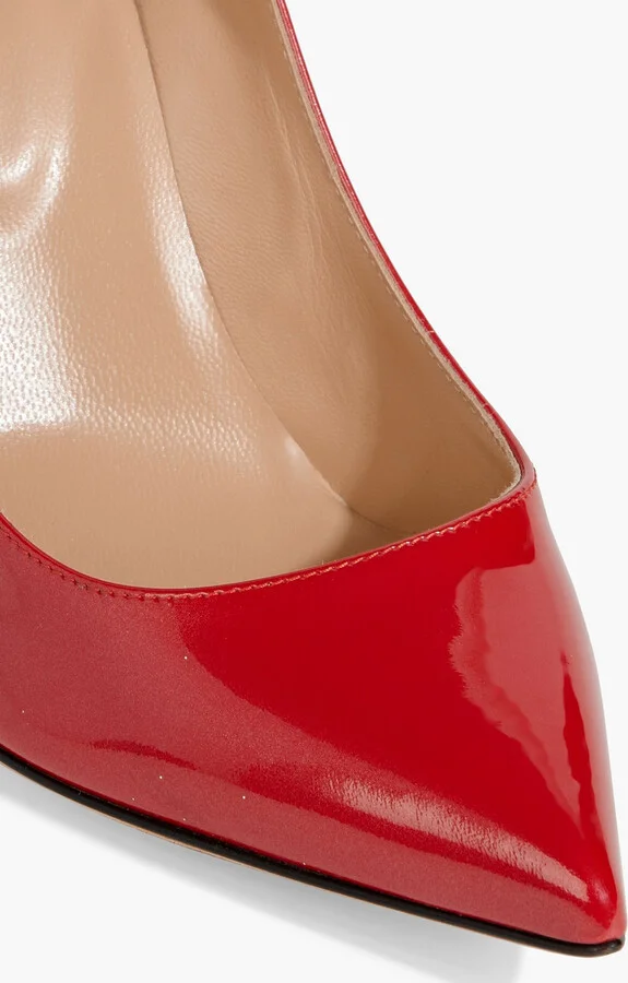 Sergio 90 patent-leather pumps - Image 4