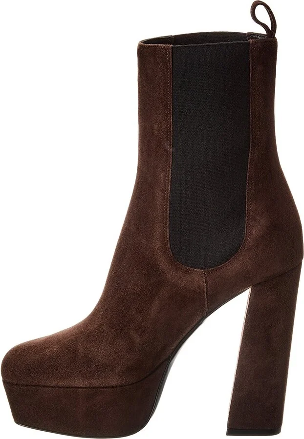 Sergio Rossi Alicia 85 Suede Boot - Image 2
