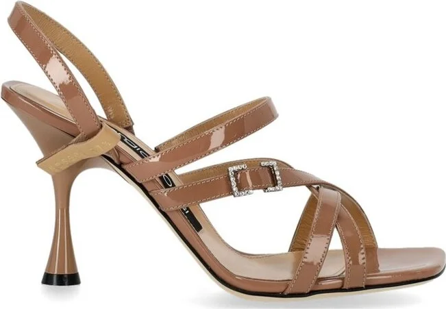 Sergio Rossi Buckle Detailed Sandlas