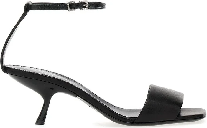 Sergio Rossi Buckled Open Toe Sandals