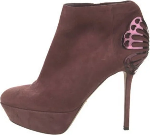 Animal Print, Burgundy