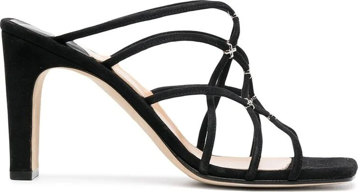 Sergio Rossi Crossover Strap Sandals