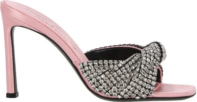 Sergio Rossi Embellished Slip-On Mules