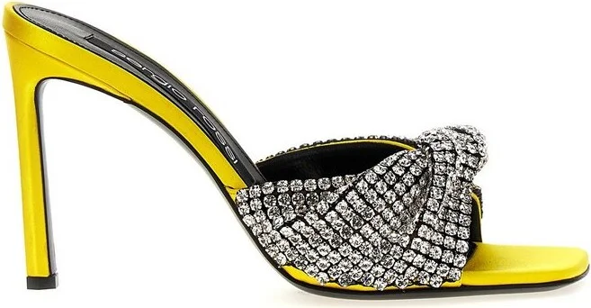 Sergio Rossi Evangelie Embellished Open Toe Sandals