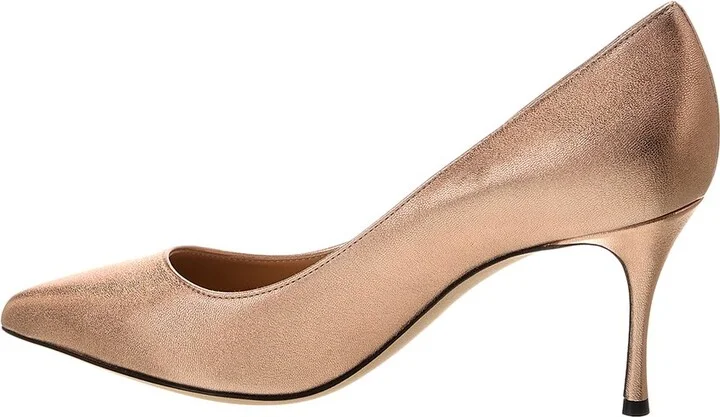 Sergio Rossi Godiva 75 Leather Pump - Image 2