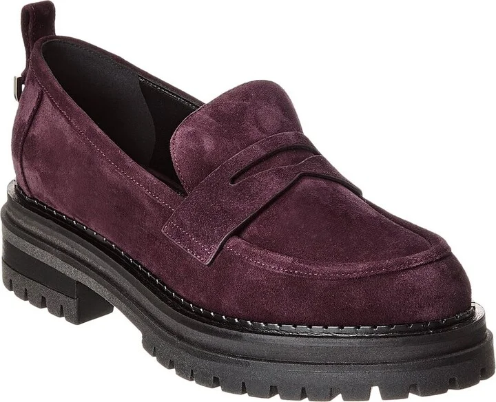 Sergio Rossi Joan Suede Loafer