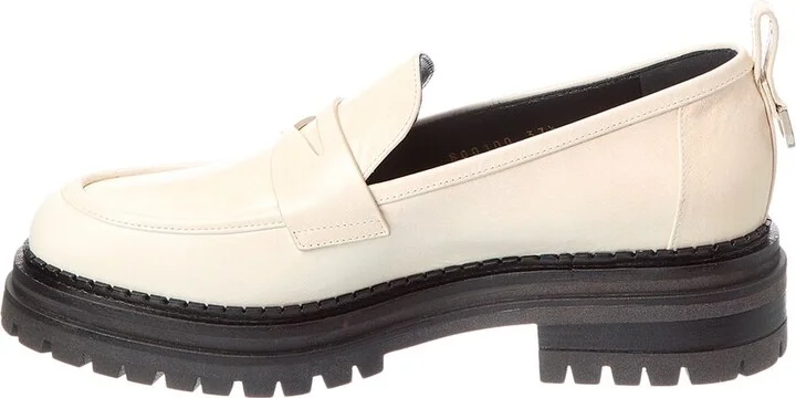 Sergio Rossi Leather Loafer - Image 2