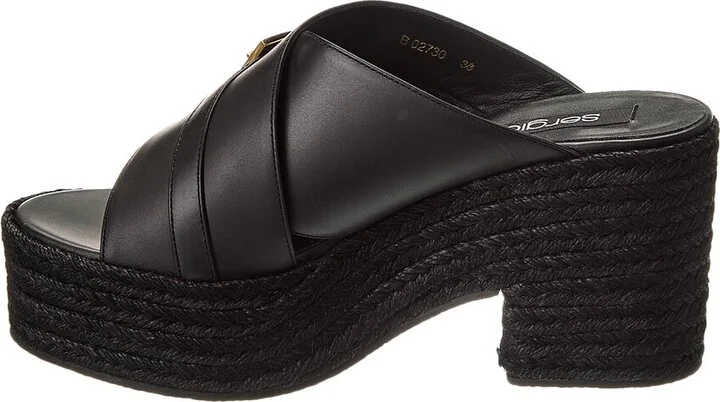Sergio Rossi Leather Sandal - Image 2