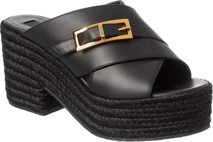 Sergio Rossi Leather Sandal