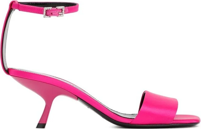 Sergio Rossi Open Toe Ankle Strapped Sandals
