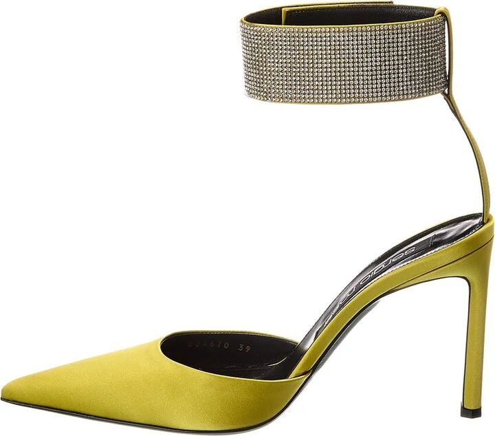 Sergio Rossi Paris 95 Satin Pump - Image 2