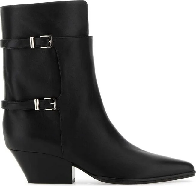 Sergio Rossi Pointed Toe Ankel Boots