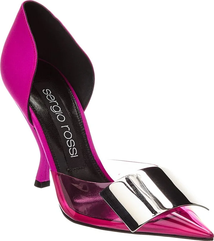 Sergio Rossi Satin Pump