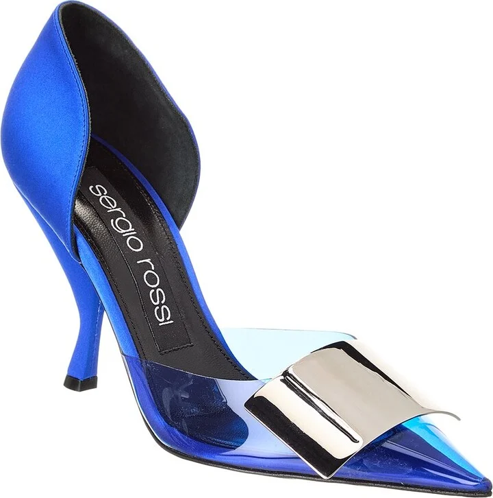 Sergio Rossi Satin Pump
