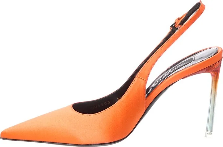 Sergio Rossi Satin Slingback Pump - Image 2
