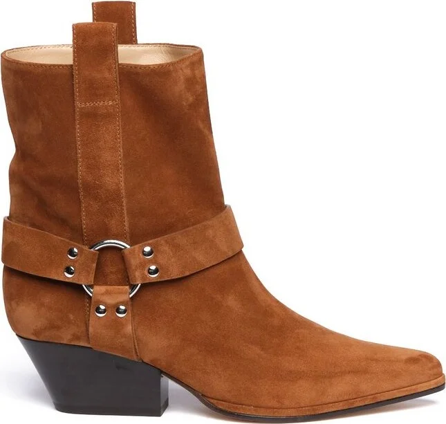 Sergio Rossi Sr Janie Pointed-Toe Boots