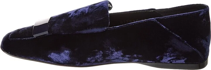 Sergio Rossi Sr1 Velvet Loafer - Image 2