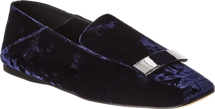 Sergio Rossi Sr1 Velvet Loafer