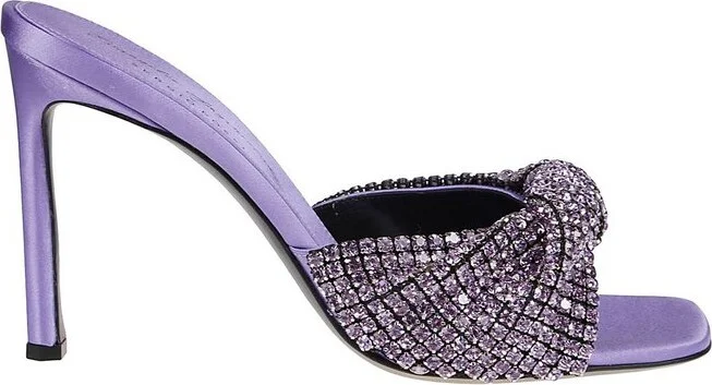 Sergio Rossi X Evangelie Smyrniotaki Embellished Slip-On Mules