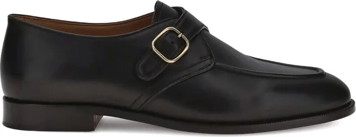 Sergio single-buckle monk shoes