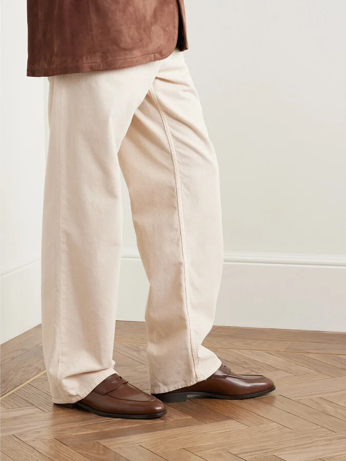 Sergio Walk Leather Penny Loafers - Image 2