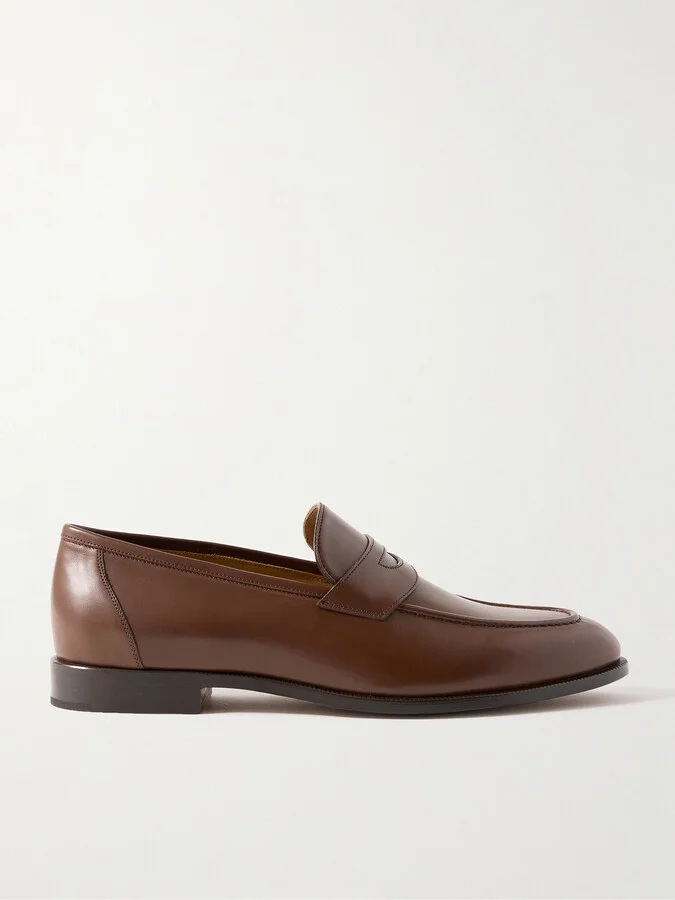 Sergio Walk Leather Penny Loafers
