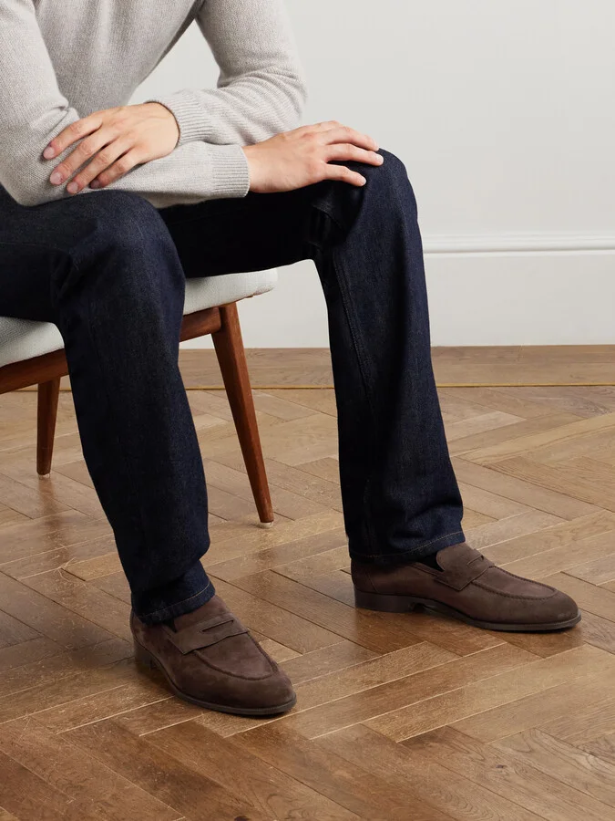 Sergio Walk Suede Penny Loafers - Image 2