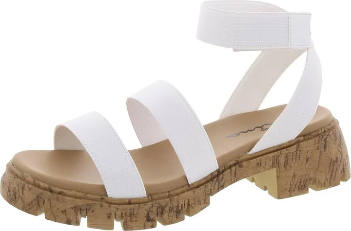 SERI Womens Slip On Ankle Strap