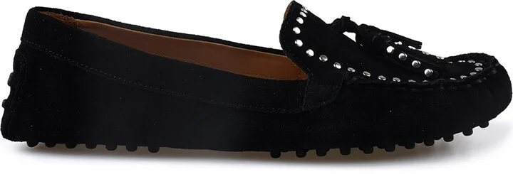 Serinna Studded Tassel Driving Loafer - Image 8