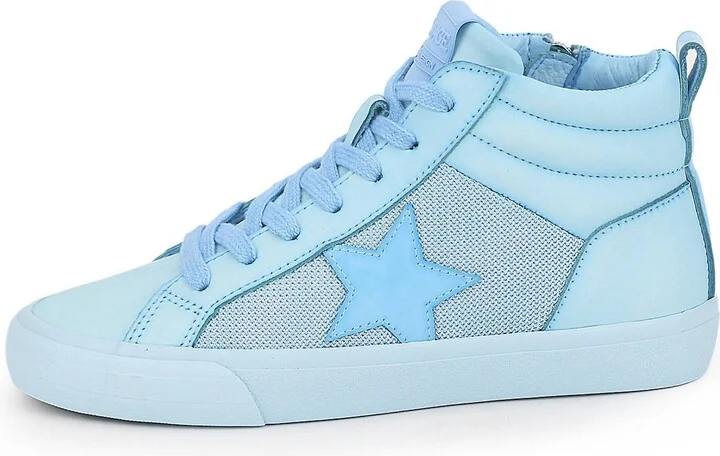 Serious High Top Sneakers In Sky
