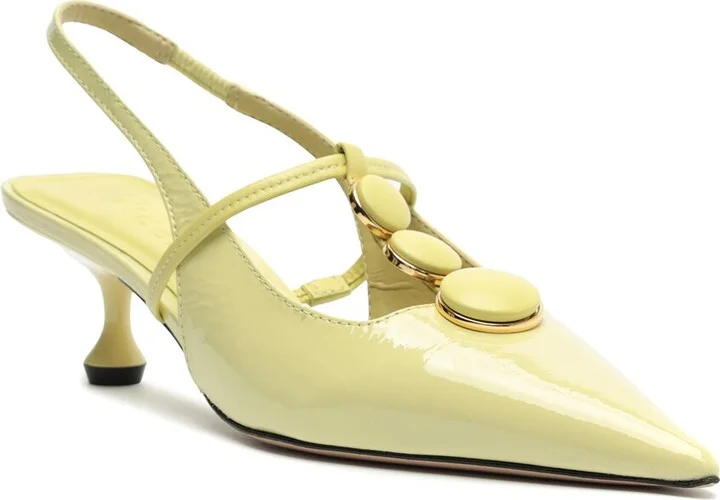 Servia Patent Sling-back