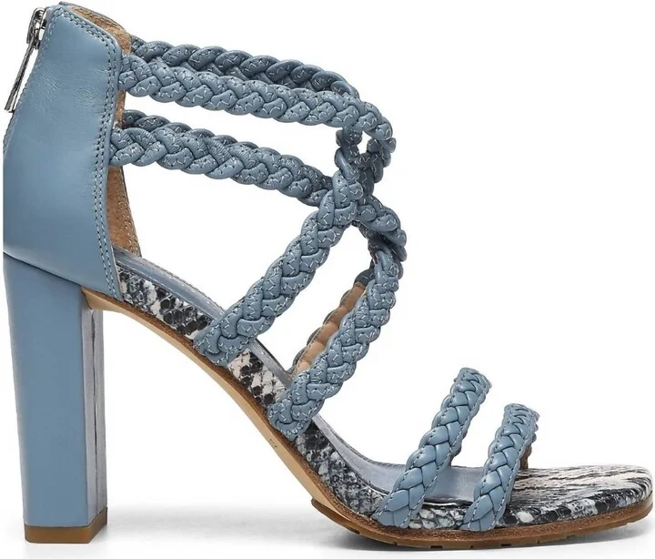 Seska Sandal In Denim