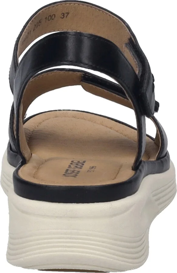 Severan Ankle Strap Platform Wedge Sandal - Image 6