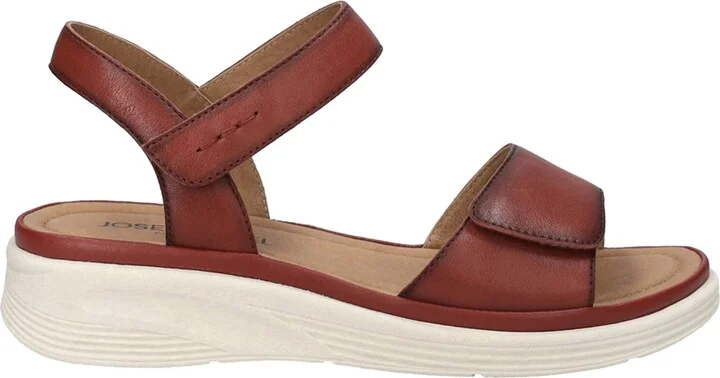 Severan Ankle Strap Platform Wedge Sandal - Image 8