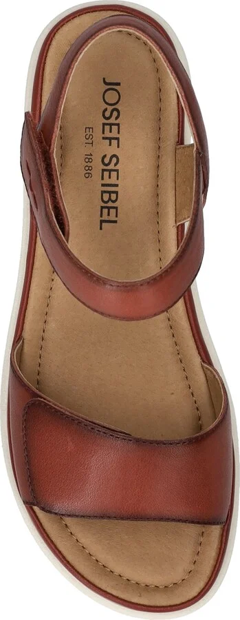Severan Ankle Strap Platform Wedge Sandal - Image 10