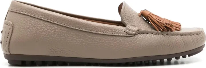Severine tassel leather loafers