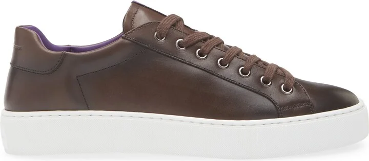Severn Calfskin Leather Sneaker - Image 3
