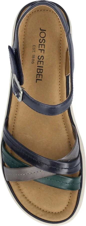 Sevran Ankle Strap Platform Wedge Sandal - Image 9
