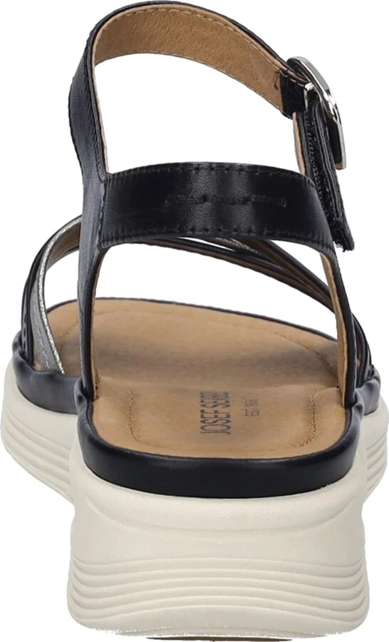 Sevran Ankle Strap Platform Wedge Sandal - Image 10