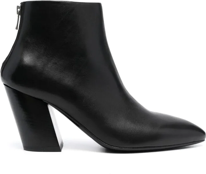 Sevre 80mm block heel boots