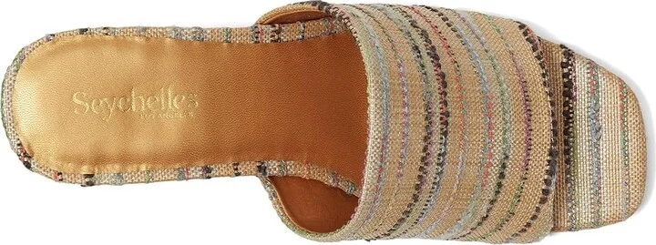 Seychelles Adapt Raffia Women's Sandals Stripe : 6 M, Leather - Image 2