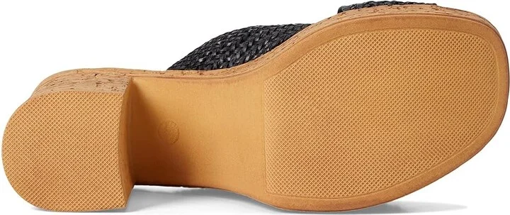 Seychelles Adorned Raffia Slide Sandal Women's Dress Sandals Black : 9 M, Synthetic - Image 3
