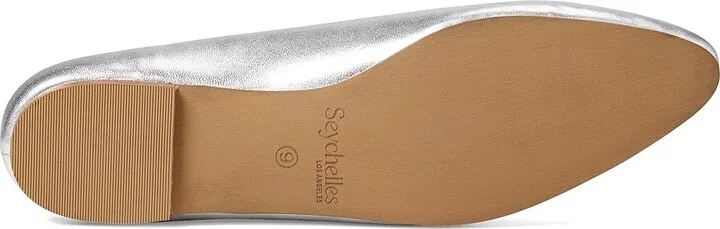 Seychelles American Dreams Women's Shoes Silver Metallic : 6 M, Leather - Image 3