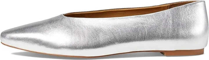 Seychelles American Dreams Women's Shoes Silver Metallic : 6 M, Leather - Image 5
