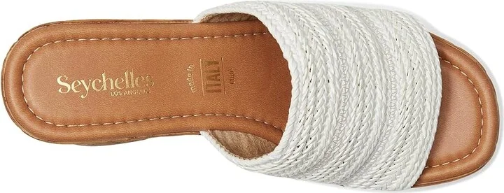 Seychelles Applause Women's Sandals White Polyurethane : 7 M, Leather - Image 2