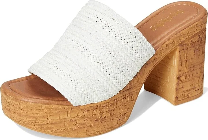 Seychelles Applause Women's Sandals White Polyurethane : 7 M, Leather - Image 5